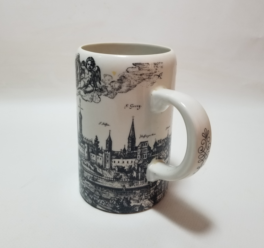 ANTİKA PORSELEN TANKART - BİRA BARDAĞI