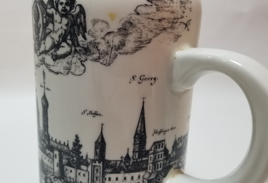 ANTİKA PORSELEN TANKART - BİRA BARDAĞI