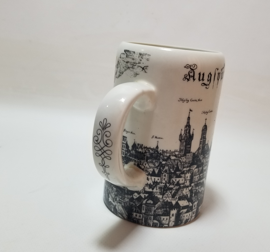 ANTİKA PORSELEN TANKART - BİRA BARDAĞI