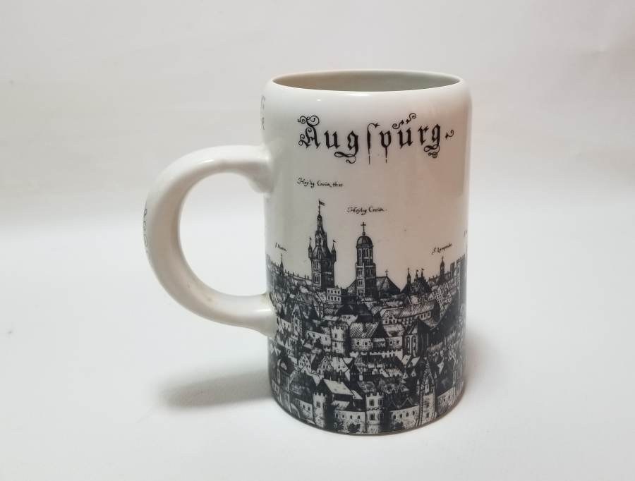 ANTİKA PORSELEN TANKART - BİRA BARDAĞI