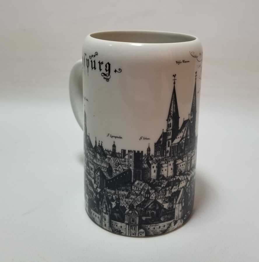 ANTİKA PORSELEN TANKART - BİRA BARDAĞI