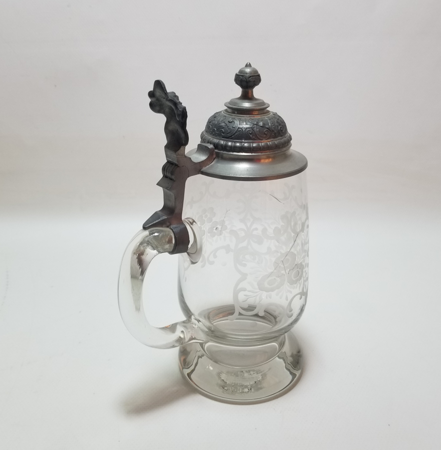 ANTİKA TANKART - BİRA BARDAĞI