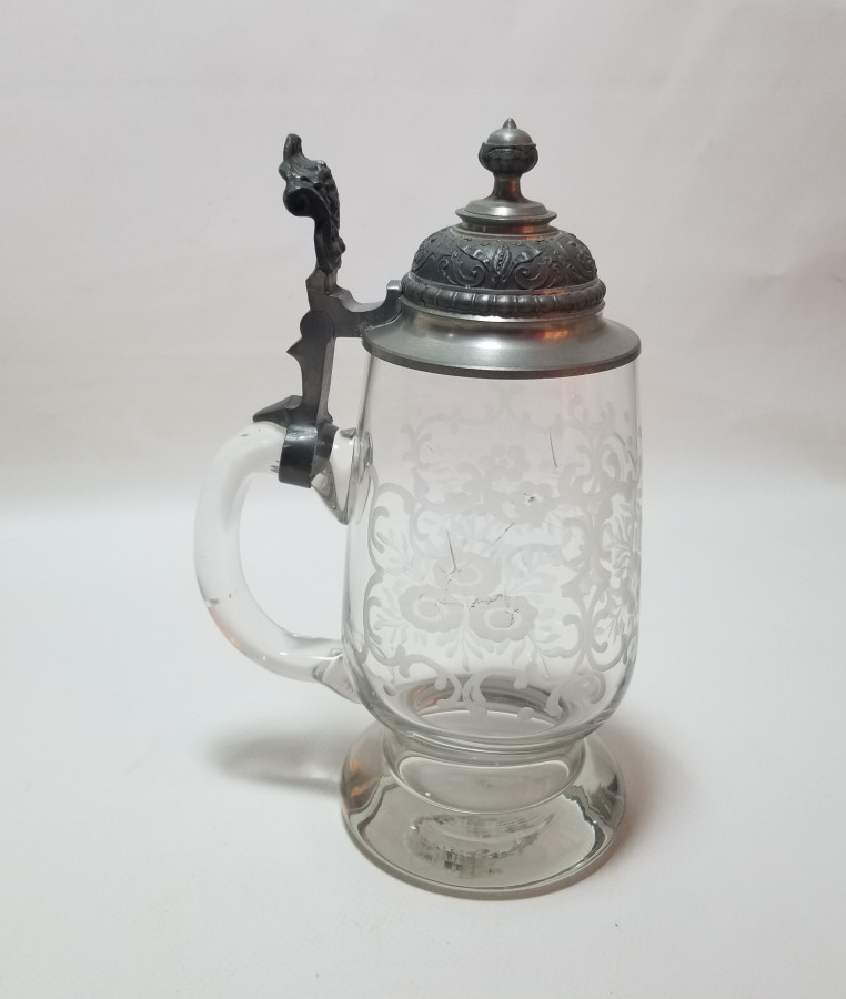 ANTİKA TANKART - BİRA BARDAĞI