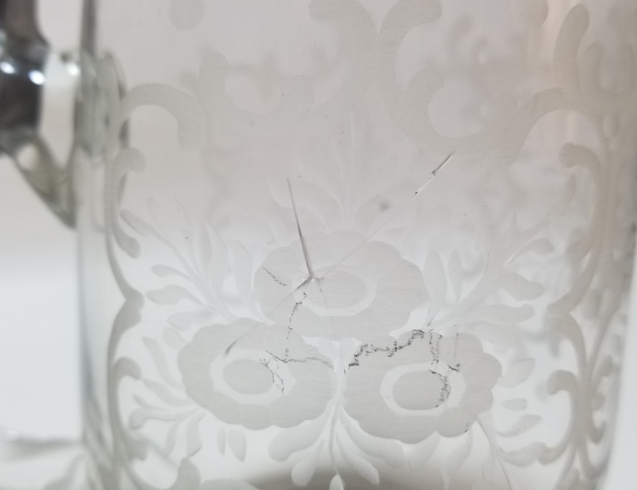 ANTİKA TANKART - BİRA BARDAĞI