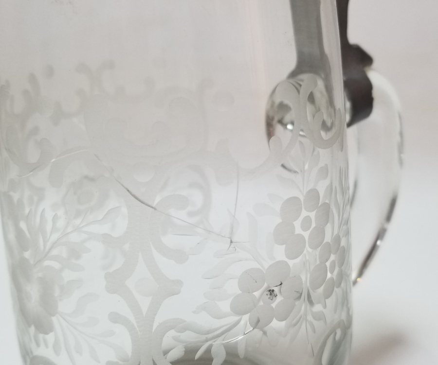 ANTİKA TANKART - BİRA BARDAĞI