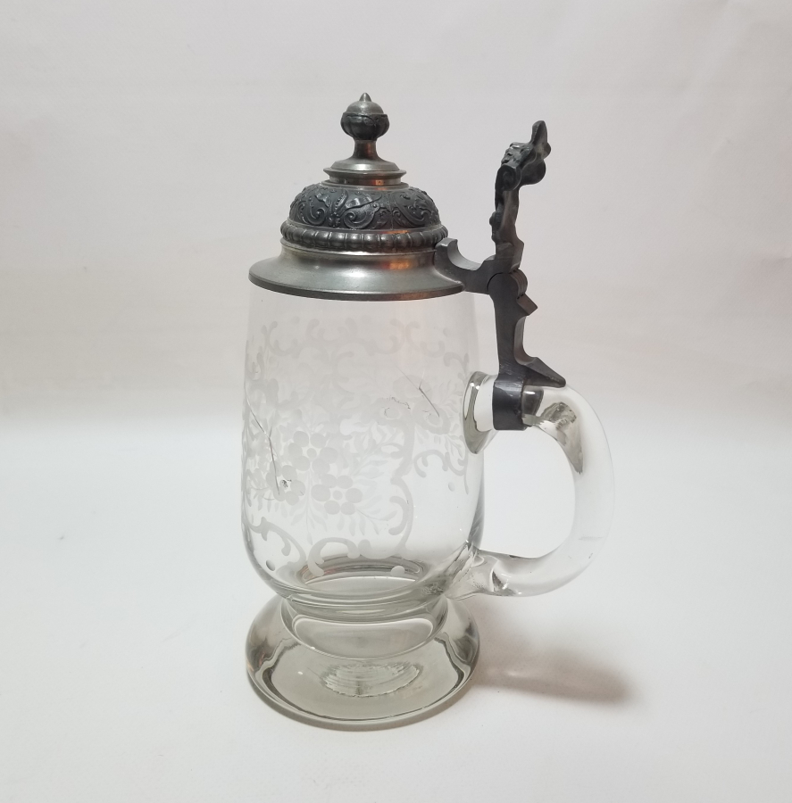 ANTİKA TANKART - BİRA BARDAĞI