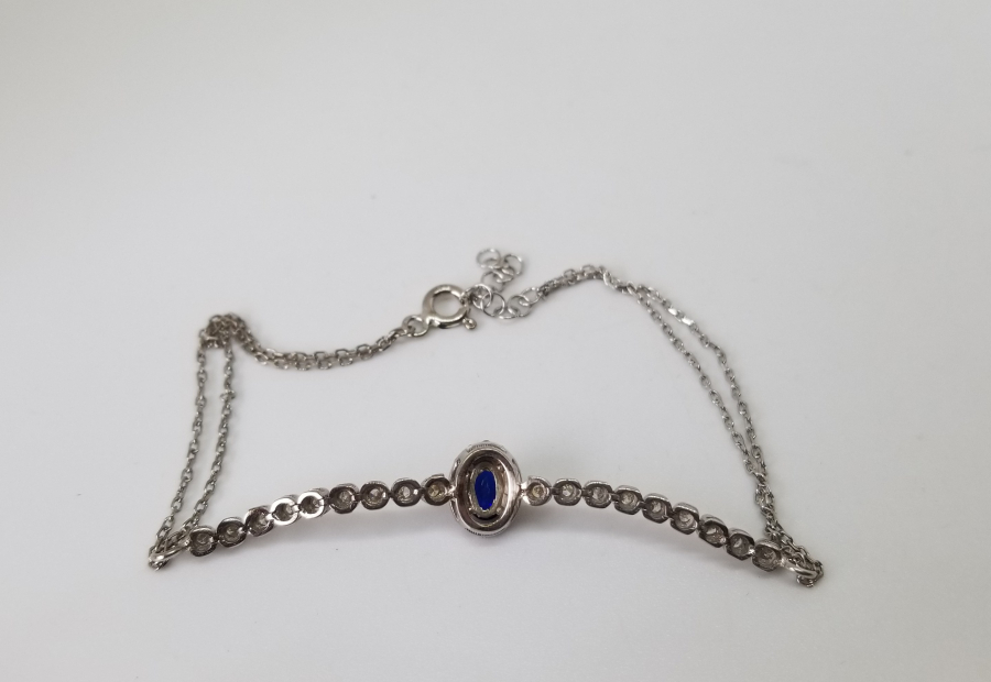 PIRLANTA TAŞLI ÖZEL YAPIM BİLEKLİK