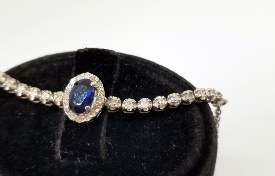 PIRLANTA TAŞLI ÖZEL YAPIM BİLEKLİK