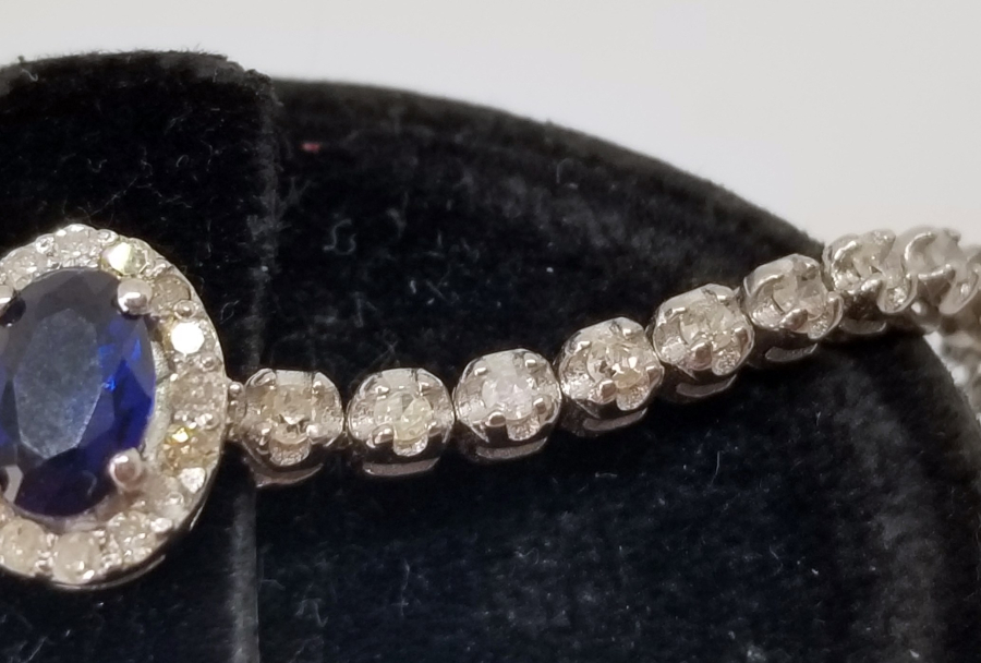 PIRLANTA TAŞLI ÖZEL YAPIM BİLEKLİK