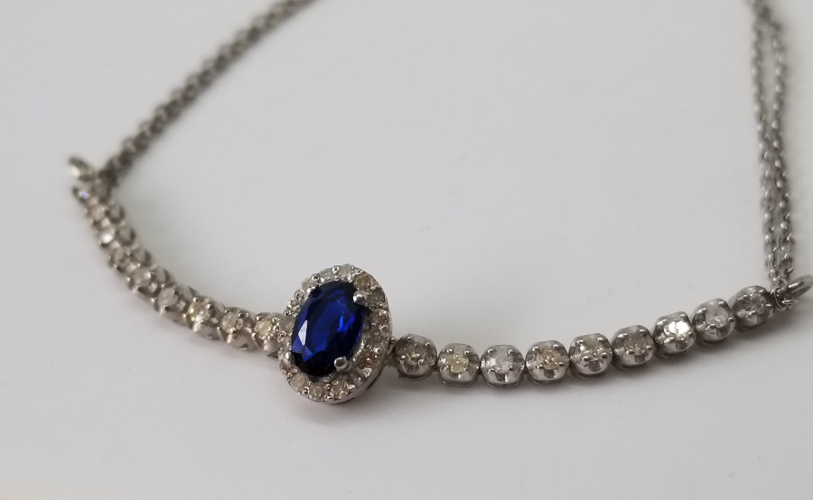 PIRLANTA TAŞLI ÖZEL YAPIM BİLEKLİK