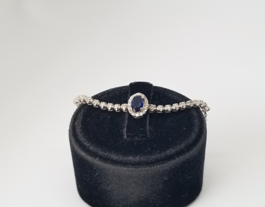 PIRLANTA TAŞLI ÖZEL YAPIM BİLEKLİK