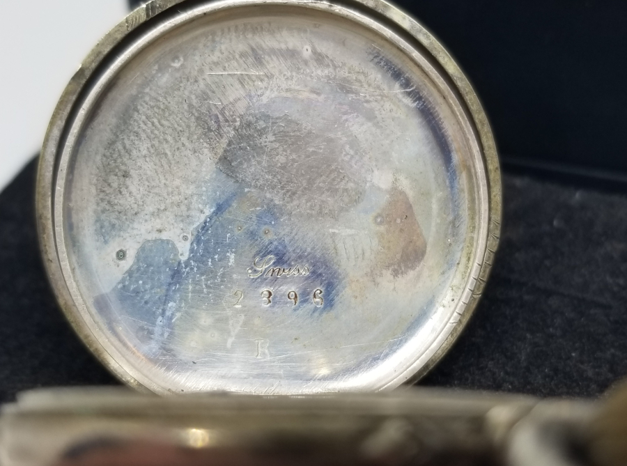 OSMANLI DÖNEMİ NADİR TİPTE KABARTMA İŞÇİLİKLİ GÜMÜŞ KASA CEP SAATİ