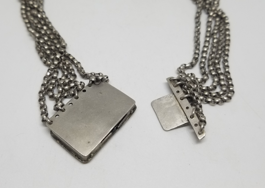 EL YAPIMI ANTİKA İNGİLİZ GERDANLIK - BOYUNLUK