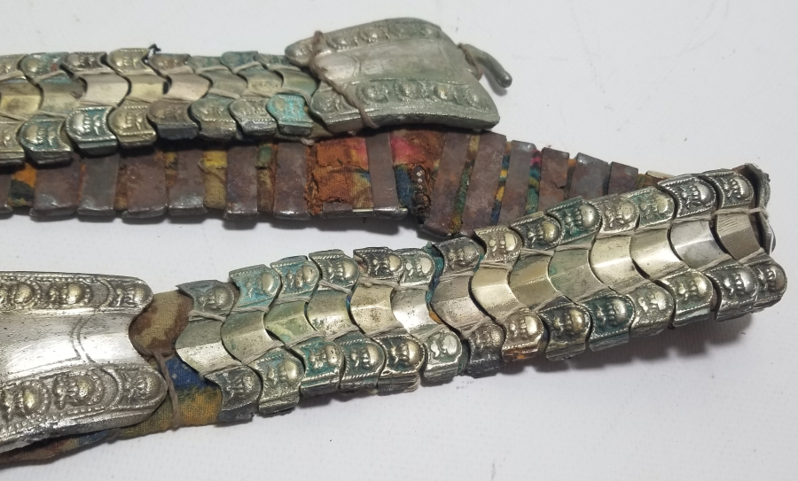 KABARTMA İŞÇİLİKLİ ANTİKA GELİN KEMERİ