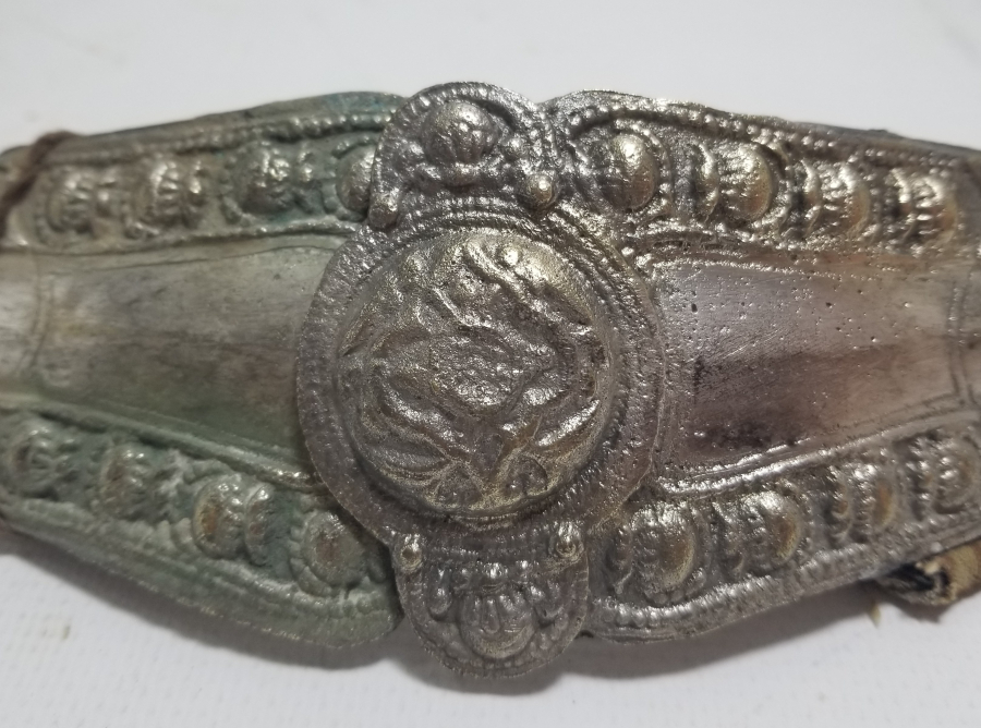 KABARTMA İŞÇİLİKLİ ANTİKA GELİN KEMERİ