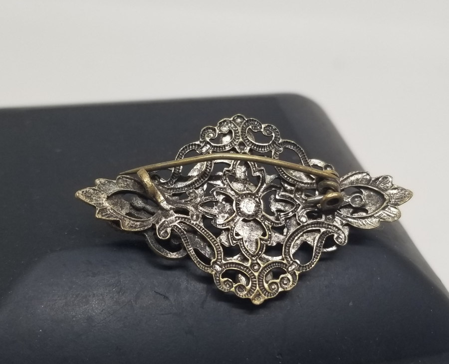 AVRUPA YAPIMI ANTİKA BİJUTERİ BROŞ