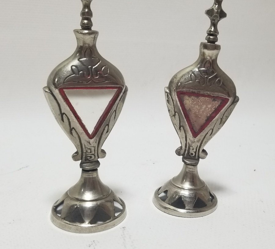 HAC HATIRASI İKİ ADET ANTİKA GÜLEBDAN