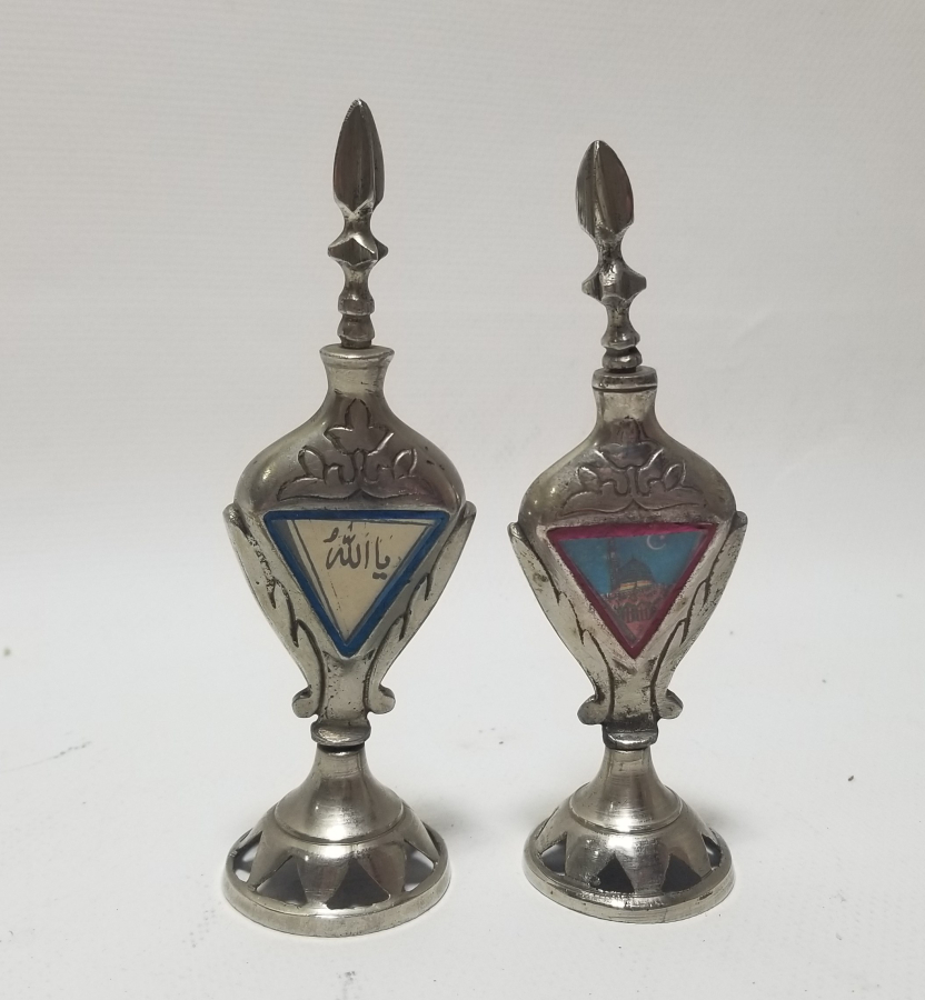 HAC HATIRASI İKİ ADET ANTİKA GÜLEBDAN