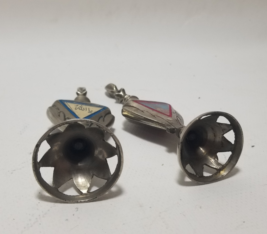 HAC HATIRASI İKİ ADET ANTİKA GÜLEBDAN