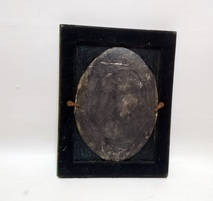 EL OYMA AHŞAP ÇERÇEVESİNDE ANTİKA HAT LEVHA