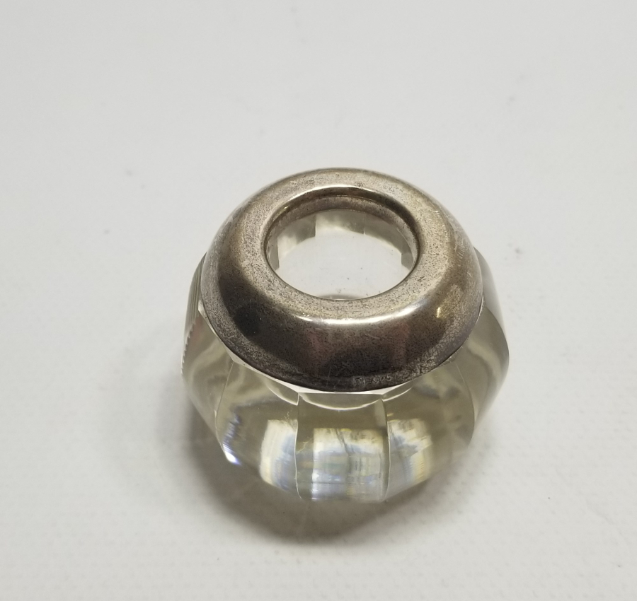 GÜMÜŞ APLİKLİ ANTİKA HOKKA