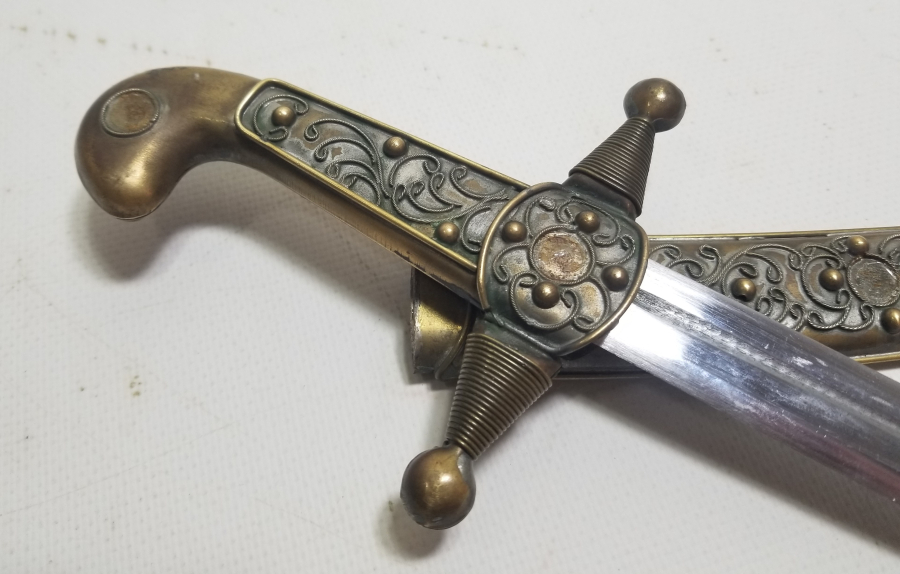 EL YAPIMI DEKORATİF ÇERKES KAMASI