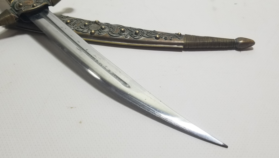 EL YAPIMI DEKORATİF ÇERKES KAMASI