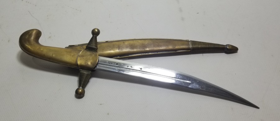 EL YAPIMI DEKORATİF ÇERKES KAMASI