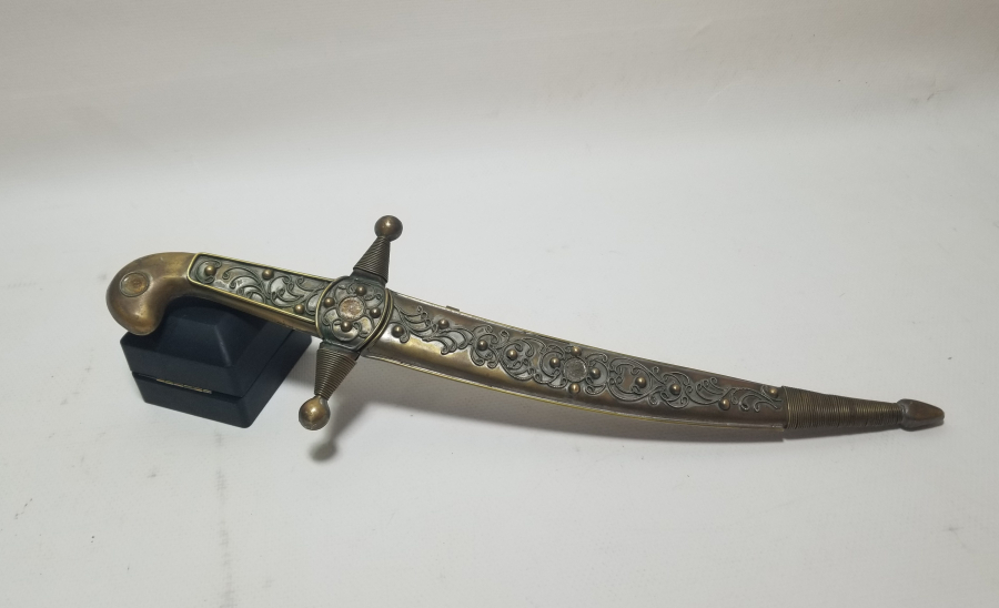 EL YAPIMI DEKORATİF ÇERKES KAMASI