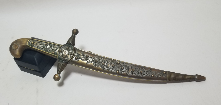 EL YAPIMI DEKORATİF ÇERKES KAMASI