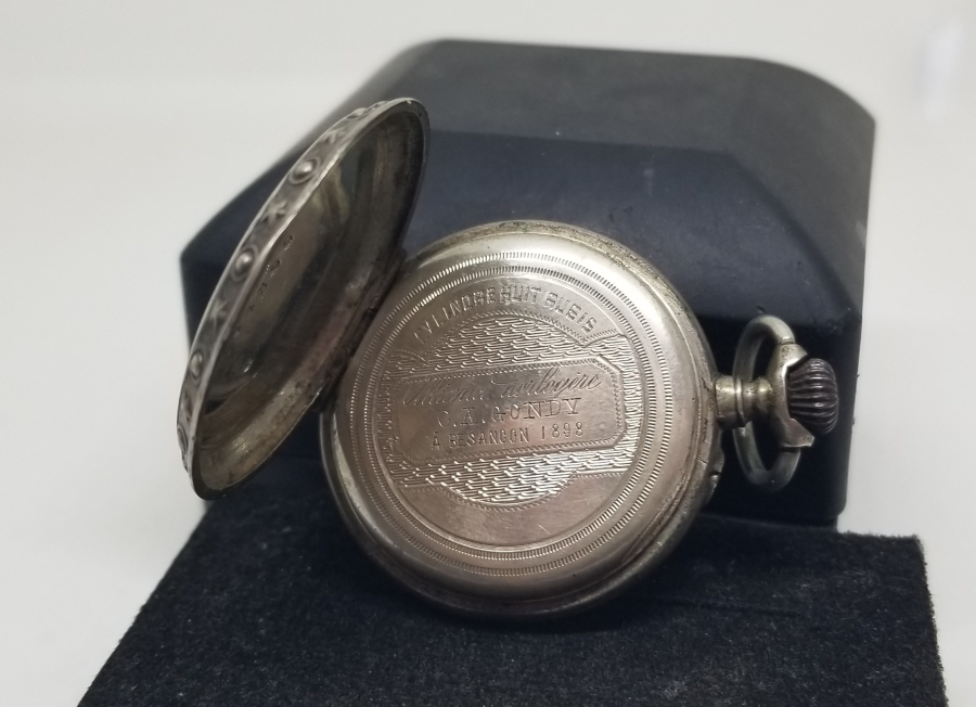 GÜMÜŞ KASA ANTİKA CEP SAATİ