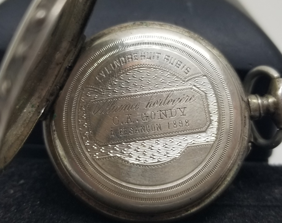 GÜMÜŞ KASA ANTİKA CEP SAATİ