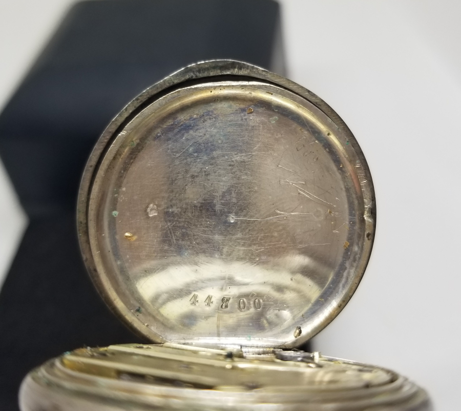 GÜMÜŞ KASA ANTİKA CEP SAATİ