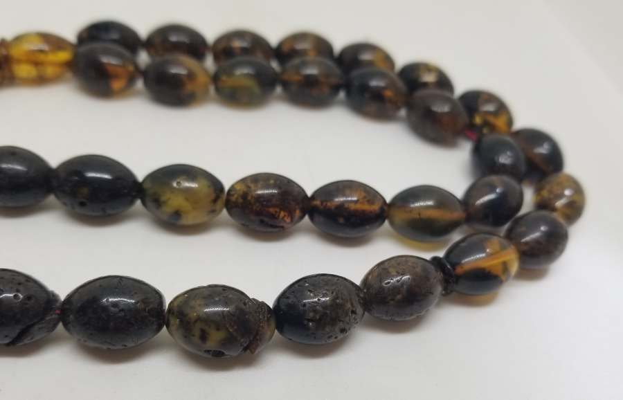 BAYBURT KEHRİBARINDAN YAPILMIŞ 33LÜ TESPİH