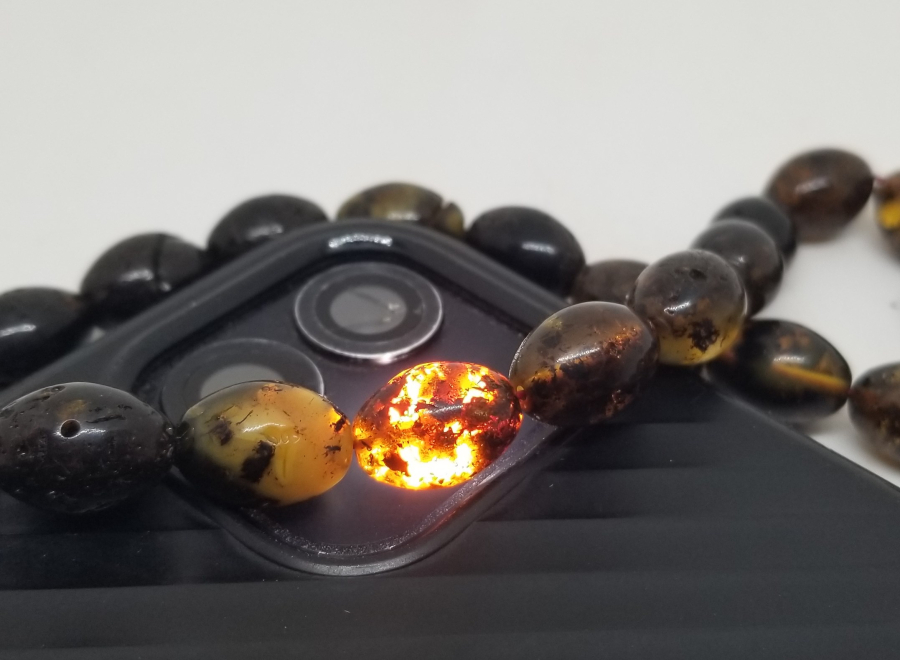 BAYBURT KEHRİBARINDAN YAPILMIŞ 33LÜ TESPİH