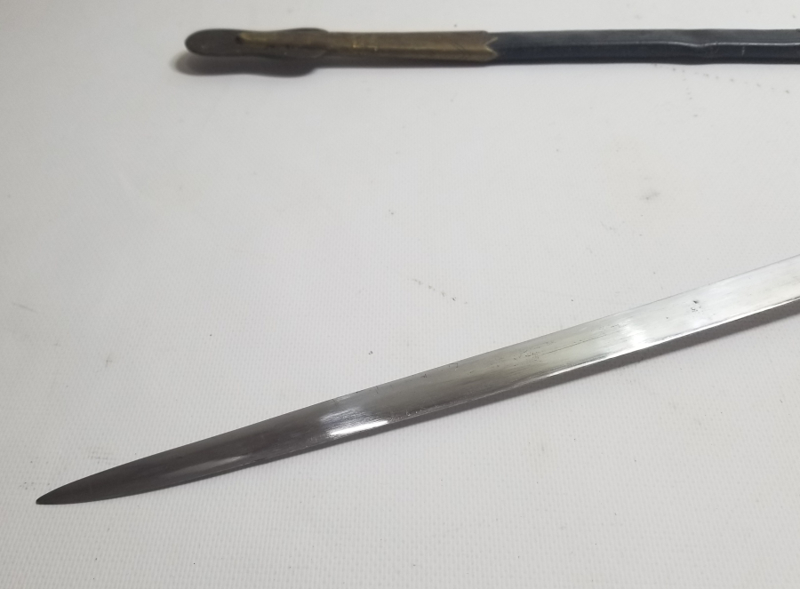 KEMİK SAPLI OSMANLI SON DÖNEM DENİZCİ SUBAY KILICI