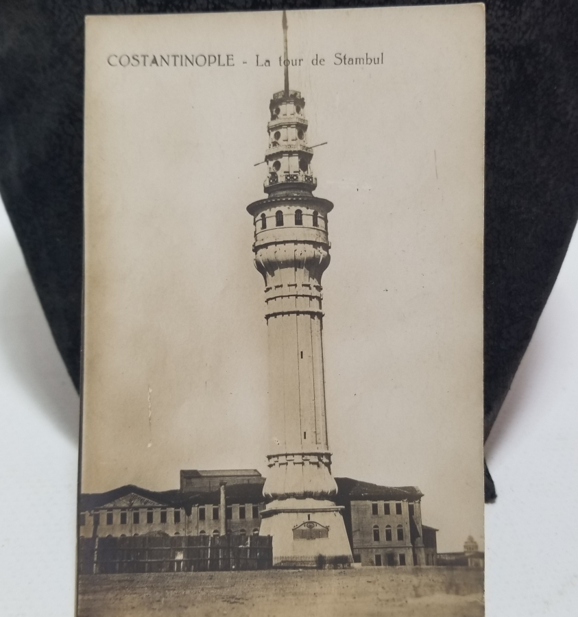 OSMANLI DÖNEMİ İTALYAN YAPIMI NADİR İSTANBUL KARTPOSTAL