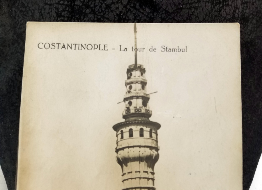 OSMANLI DÖNEMİ İTALYAN YAPIMI NADİR İSTANBUL KARTPOSTAL