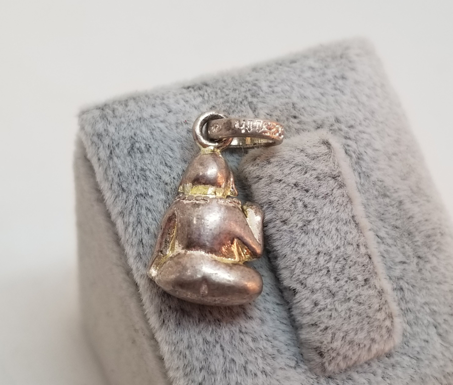 KABARTMA İŞÇİLİKLİ GÜMÜŞ BUDA KOLYE UCU