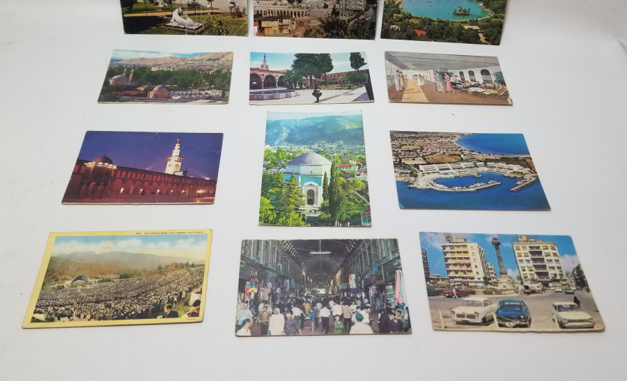 RENKLİ ŞEHİR KARTPOSTALLARI LOTU