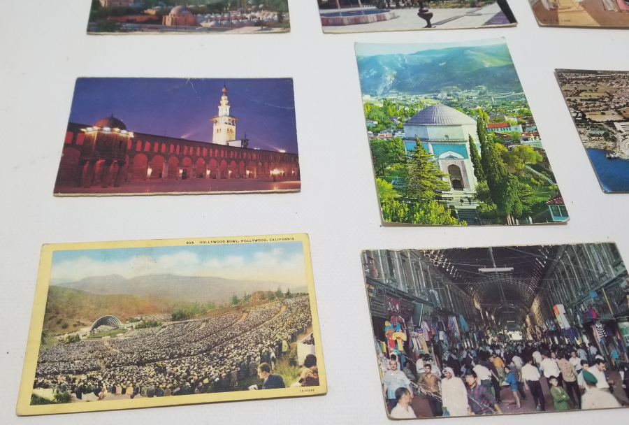 RENKLİ ŞEHİR KARTPOSTALLARI LOTU