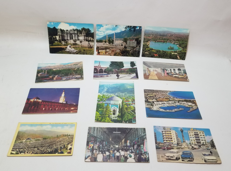 RENKLİ ŞEHİR KARTPOSTALLARI LOTU