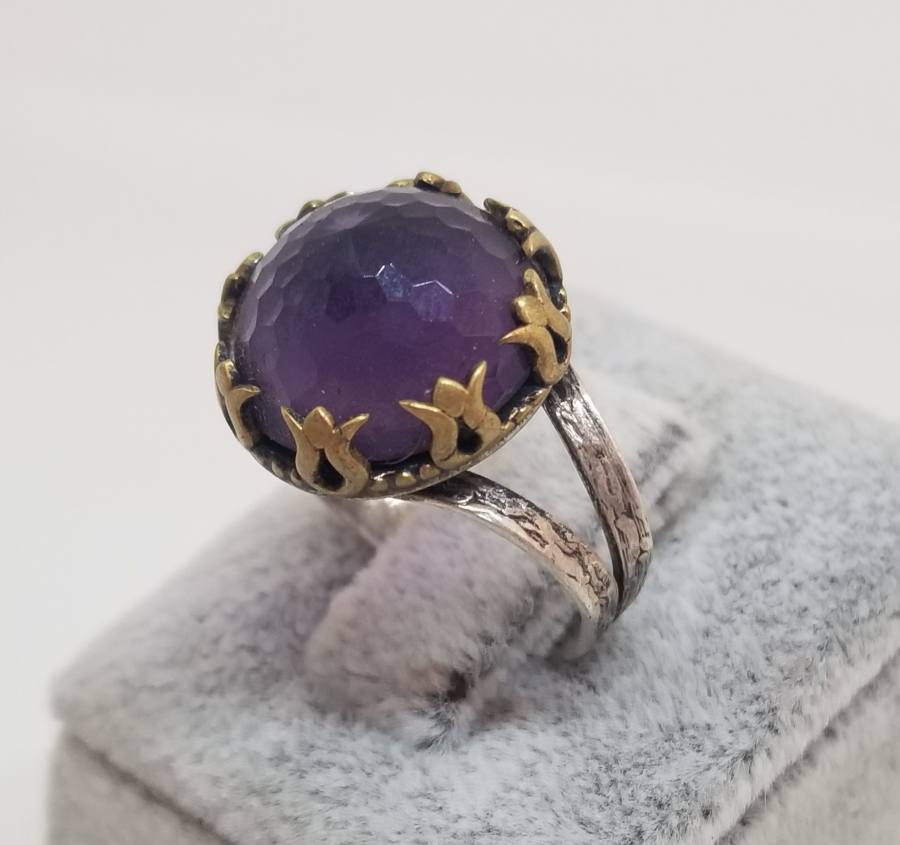 LALE FORMLU ÖZEL YAPIM GÜMÜŞ HÜRREM YÜZÜĞÜ