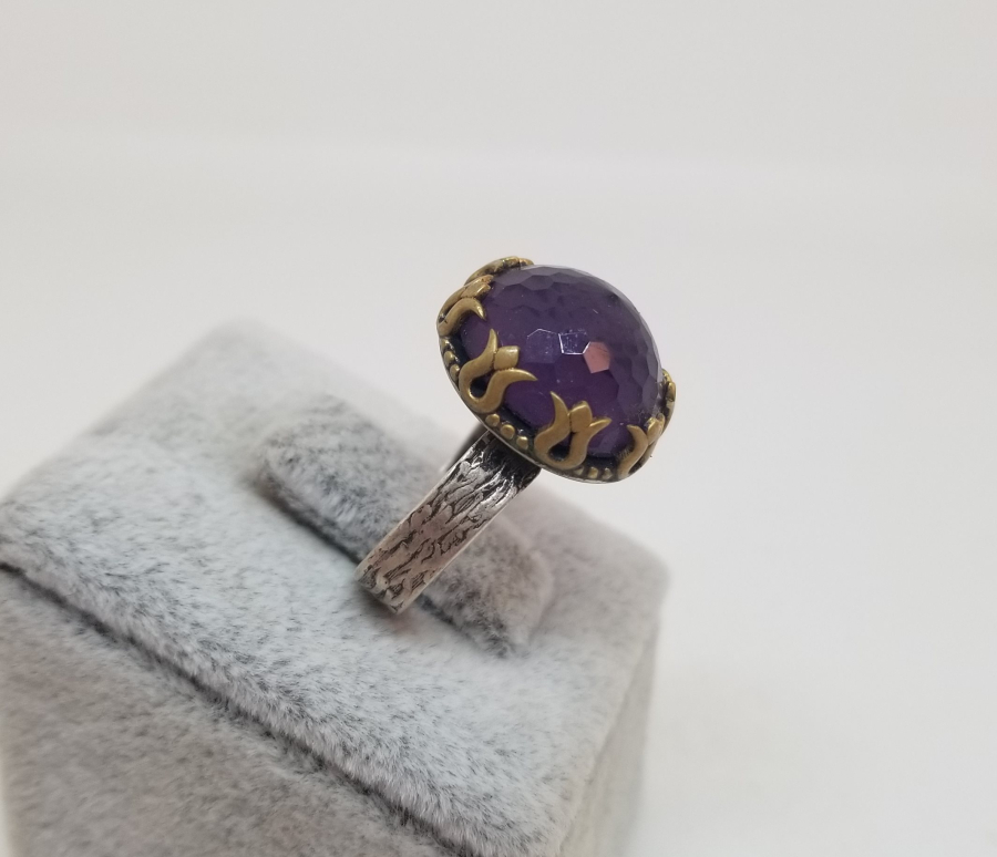 LALE FORMLU ÖZEL YAPIM GÜMÜŞ HÜRREM YÜZÜĞÜ