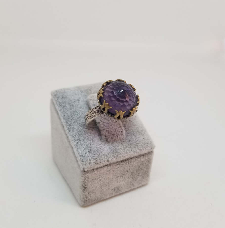 LALE FORMLU ÖZEL YAPIM GÜMÜŞ HÜRREM YÜZÜĞÜ