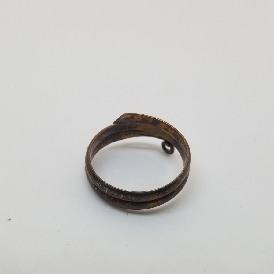 KABARTMA İŞÇİLİKLİ YILAN FORMLU OSMANLI DÖNEMİ RUM İŞİ YÜZÜK