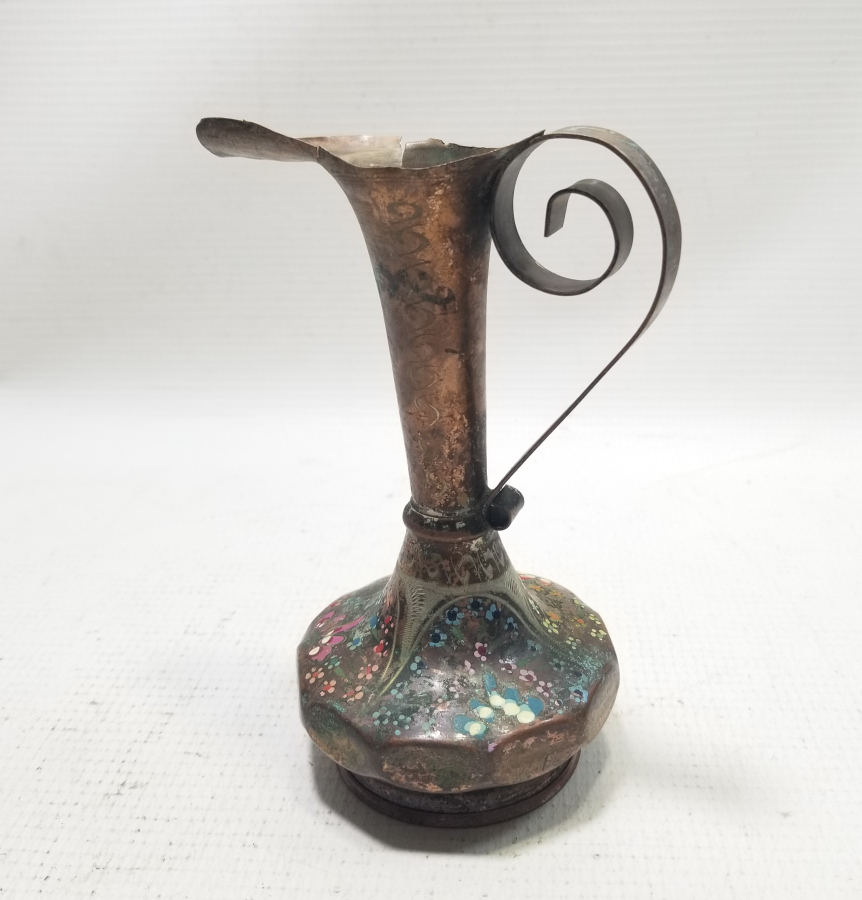 ERZİNCAN YAPIMI BAKIR DEKORATİF SÜRAHİ