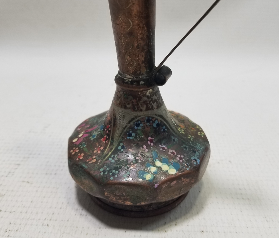 ERZİNCAN YAPIMI BAKIR DEKORATİF SÜRAHİ