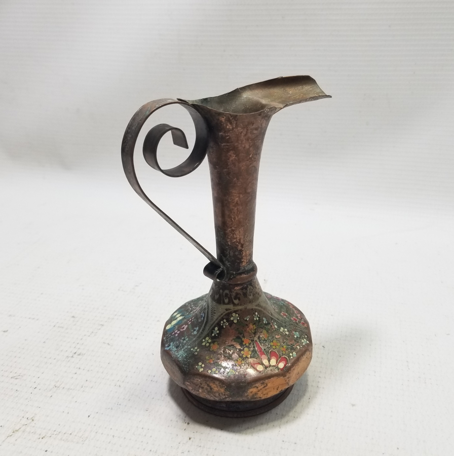 ERZİNCAN YAPIMI BAKIR DEKORATİF SÜRAHİ