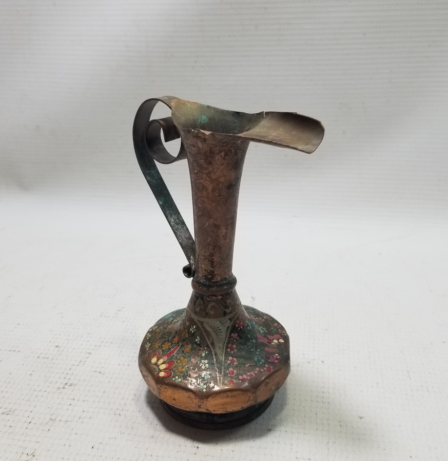 ERZİNCAN YAPIMI BAKIR DEKORATİF SÜRAHİ